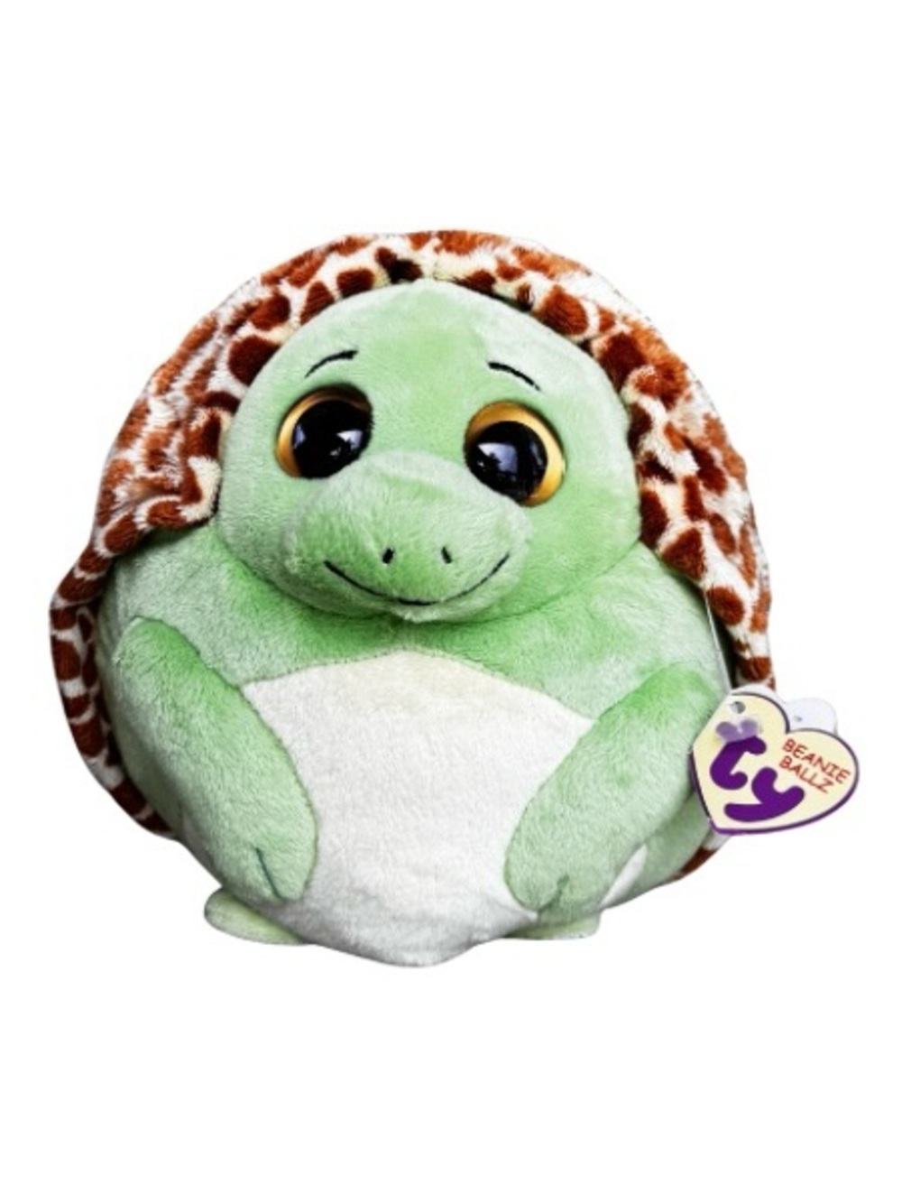 Ty Beanie Ballz Turtle Zoom Plush